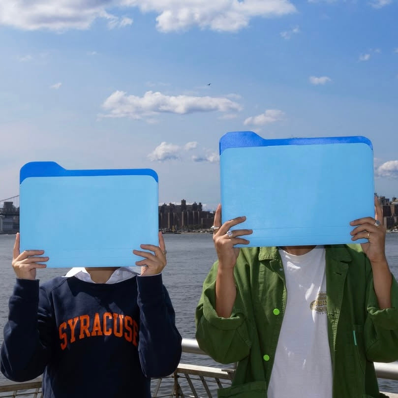 The Manila & Untitled Folder Purses by Nik Bentel