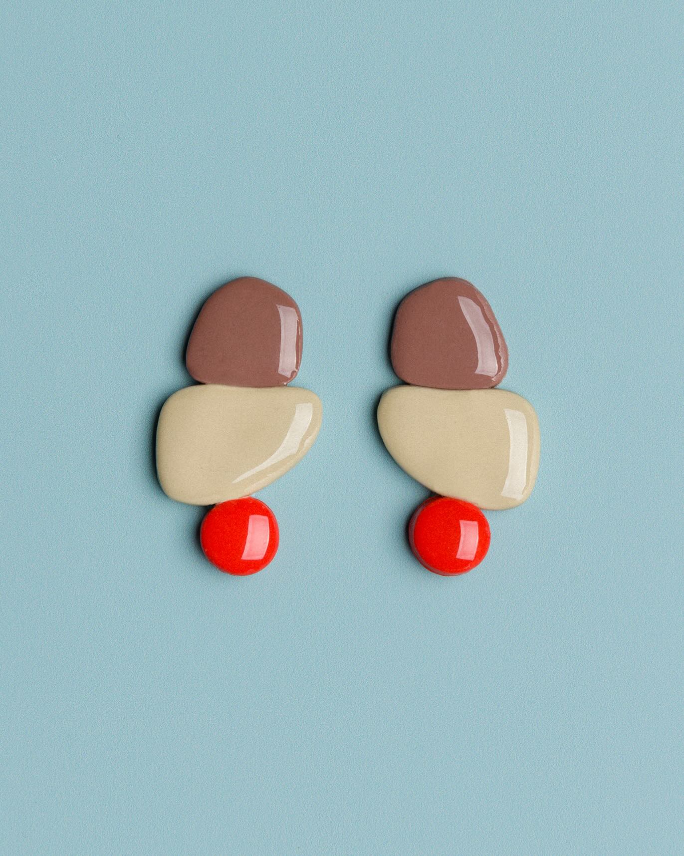 Clay Earrings by Depeapa