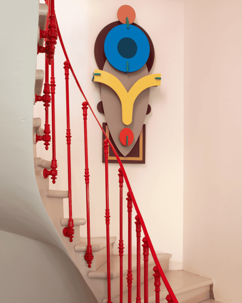 Lamu Mask Wall Sculpture by Atelier Toit