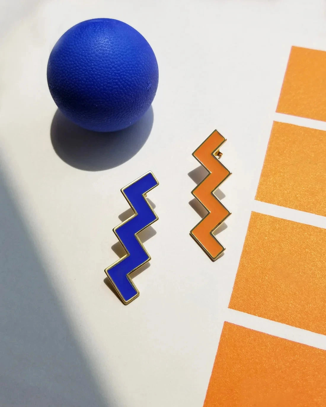 Flora’s Geometric Earrings by Matter Matters
