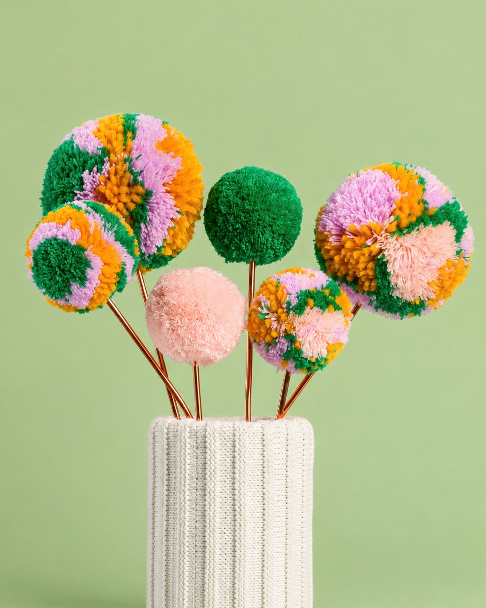 Pompom Bouquet by Verloop