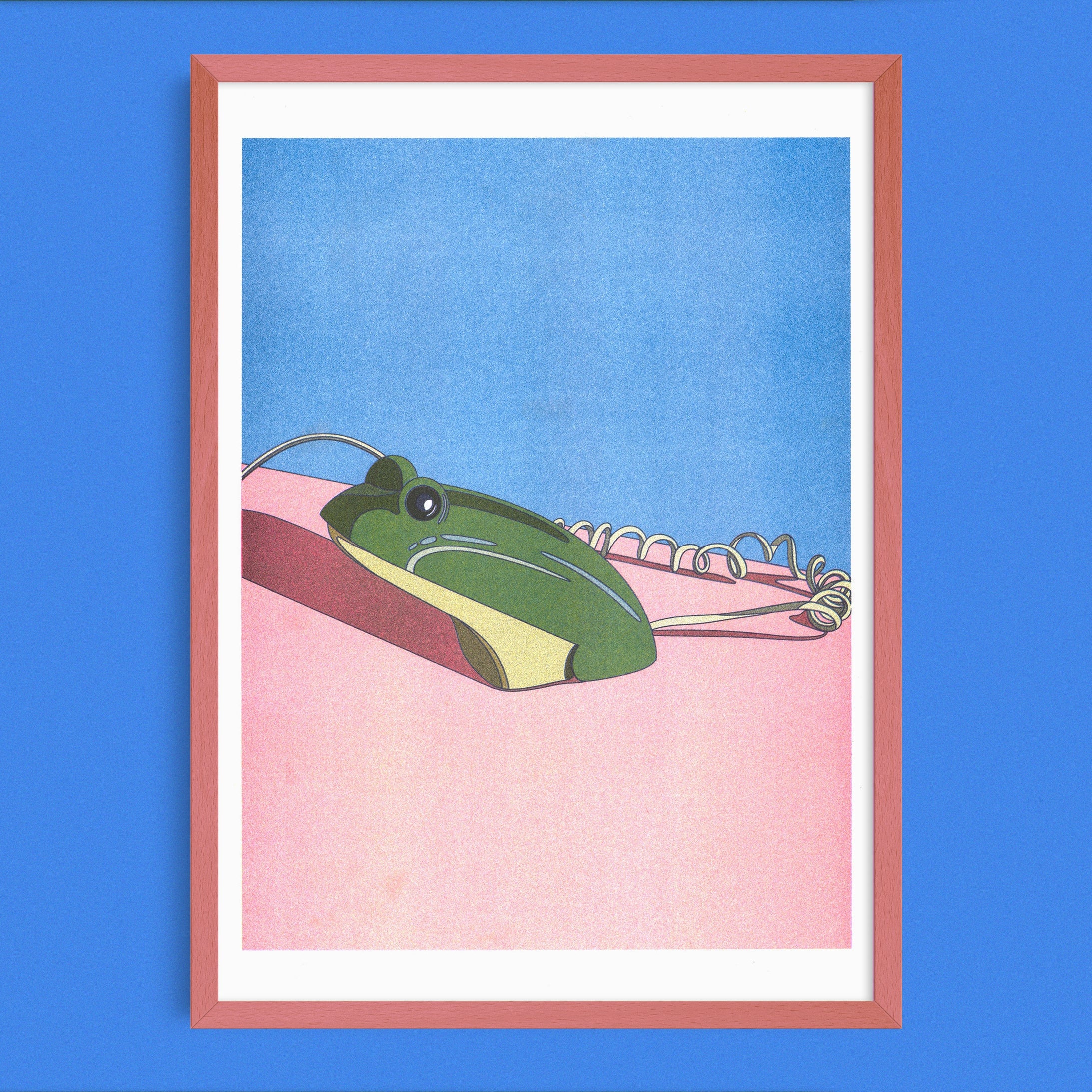 Crusader Frog Phone print