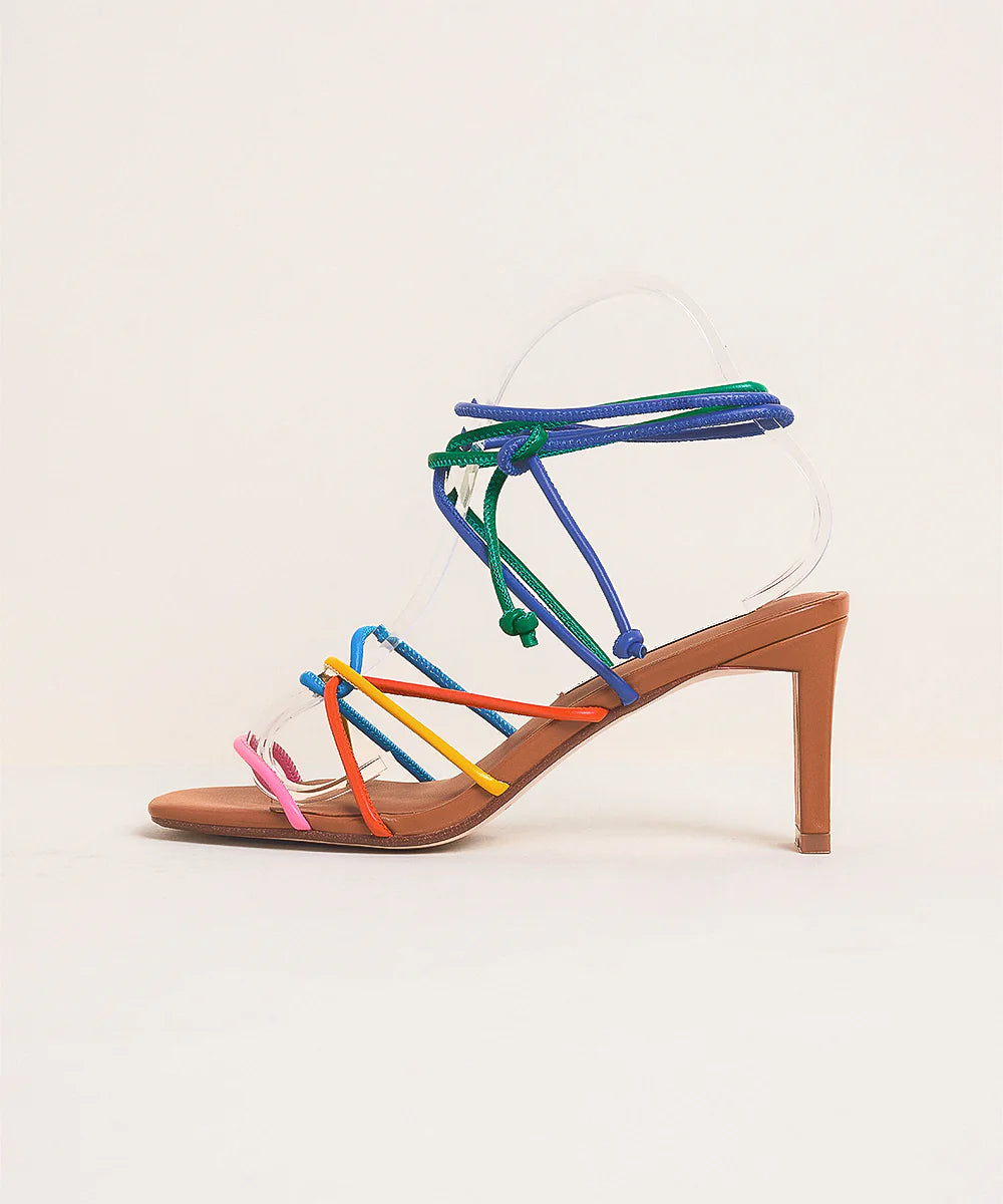 Aurora Straps Heels by Charlotte Stone