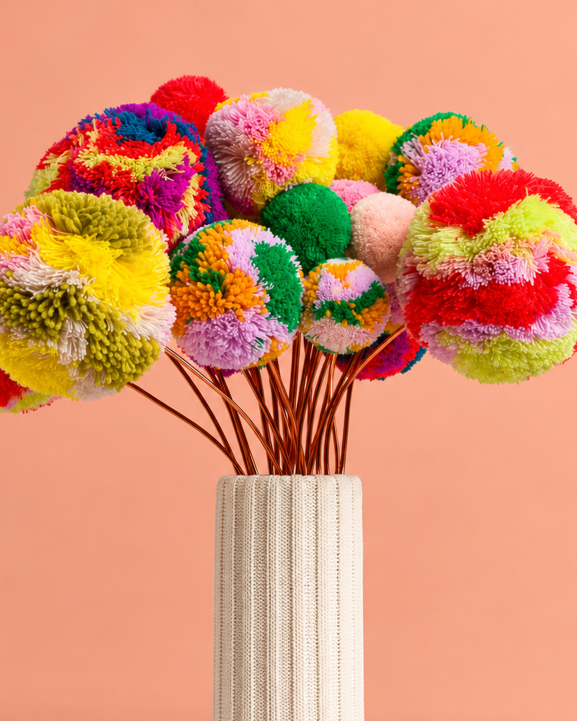 Pompom Bouquet by Verloop