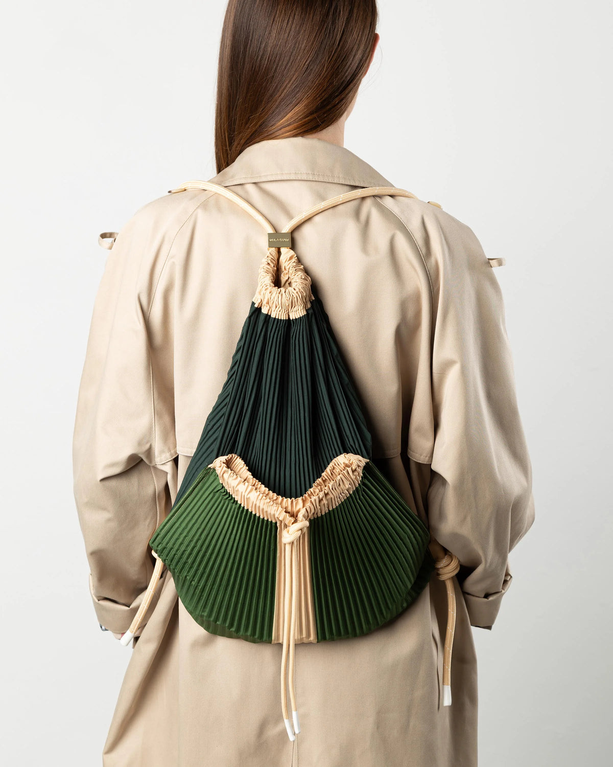 Pleated Backpacks by Multitudes