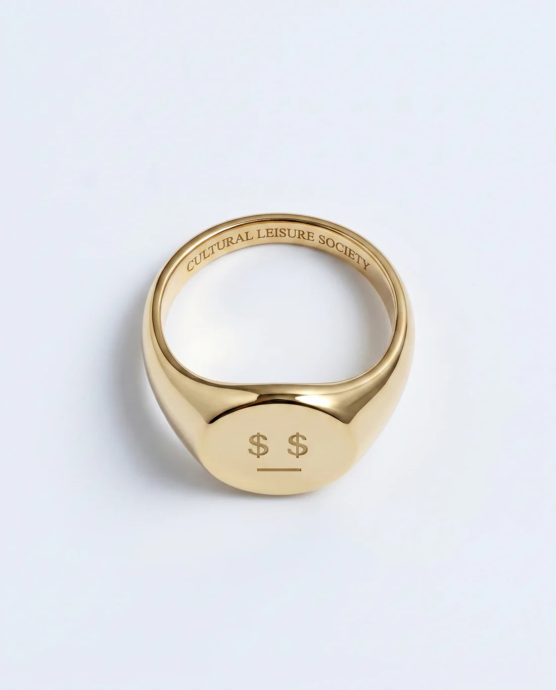 Money Talks Signet Ring