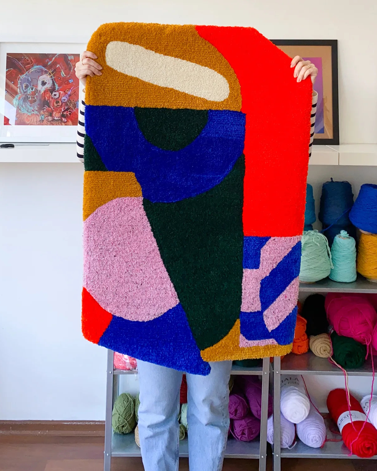Toucan Handtufted Rug by Jun Objects