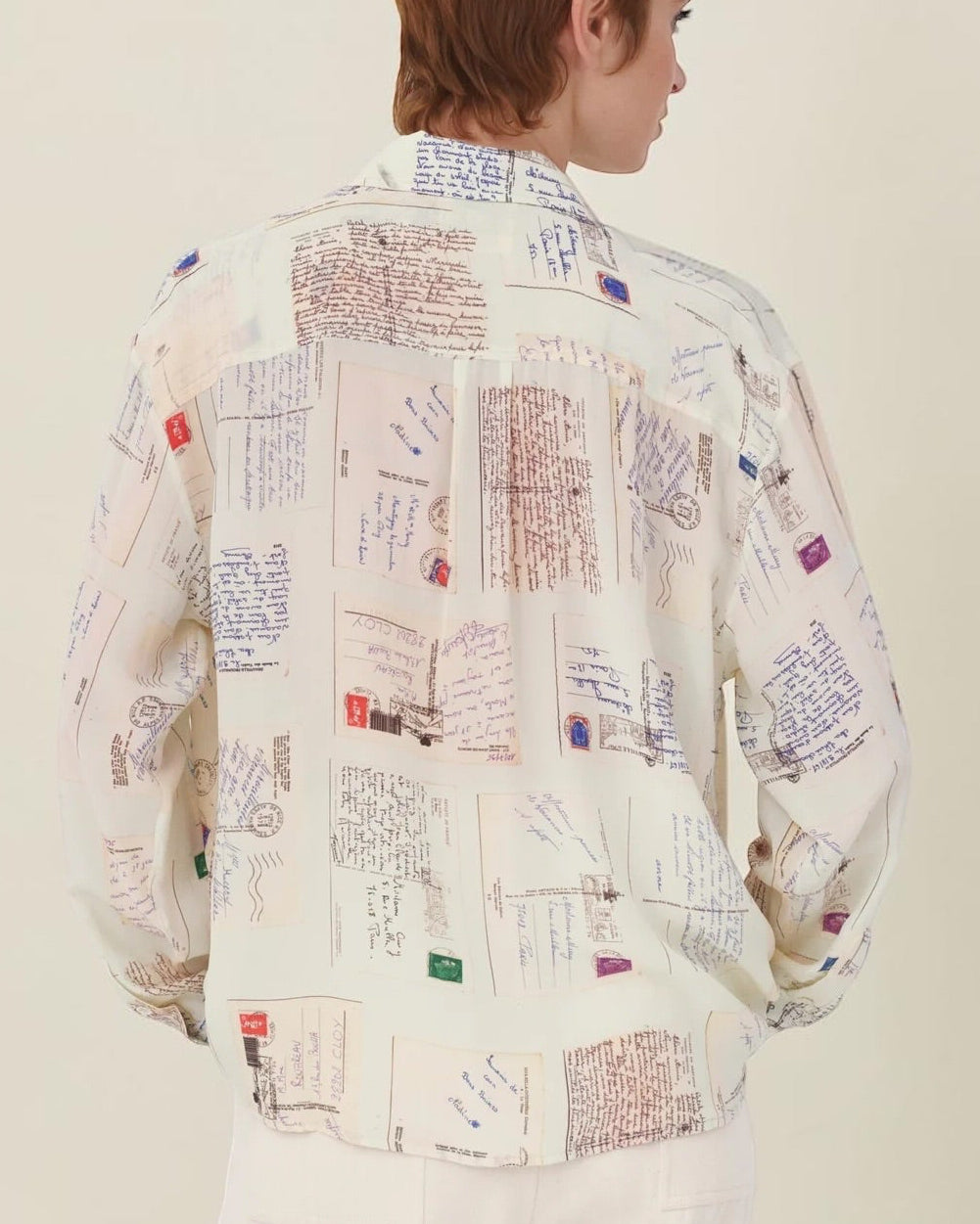 The Postcard Shirt by Mii Collection