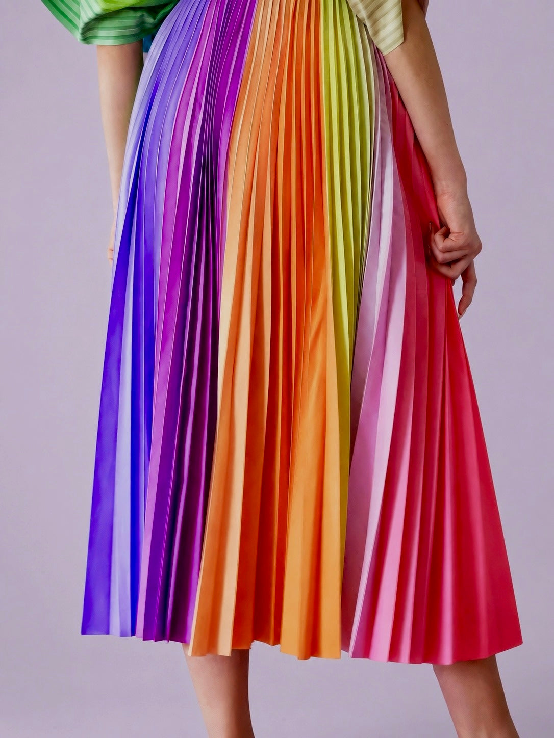 Pastel Chroma Skirt by Kitty Joseph