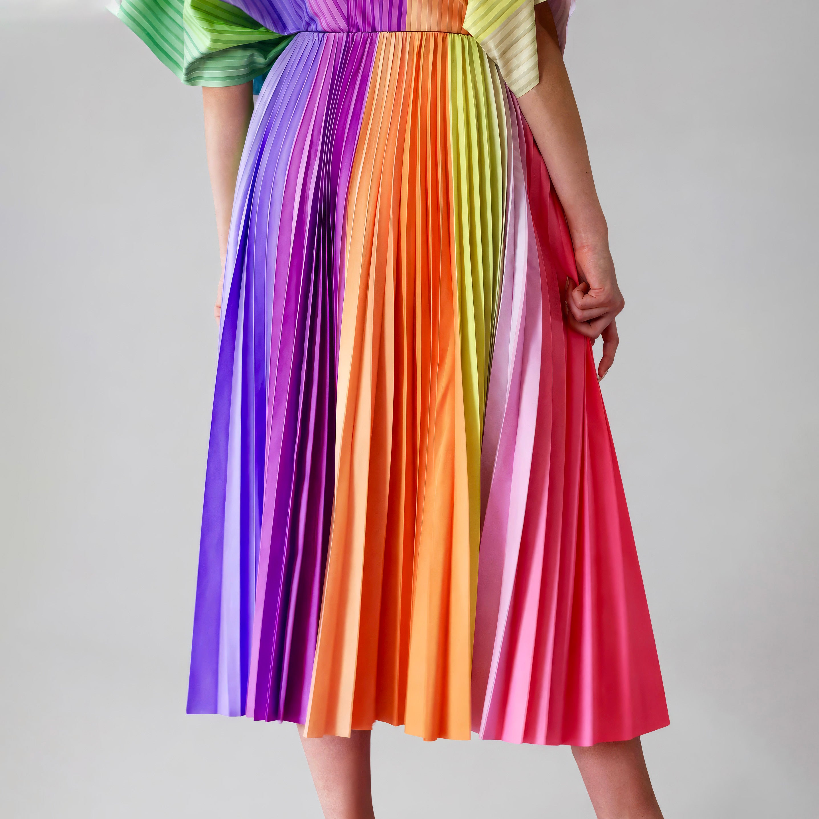 The Pastel Chroma Skirt by Kitty Joseph