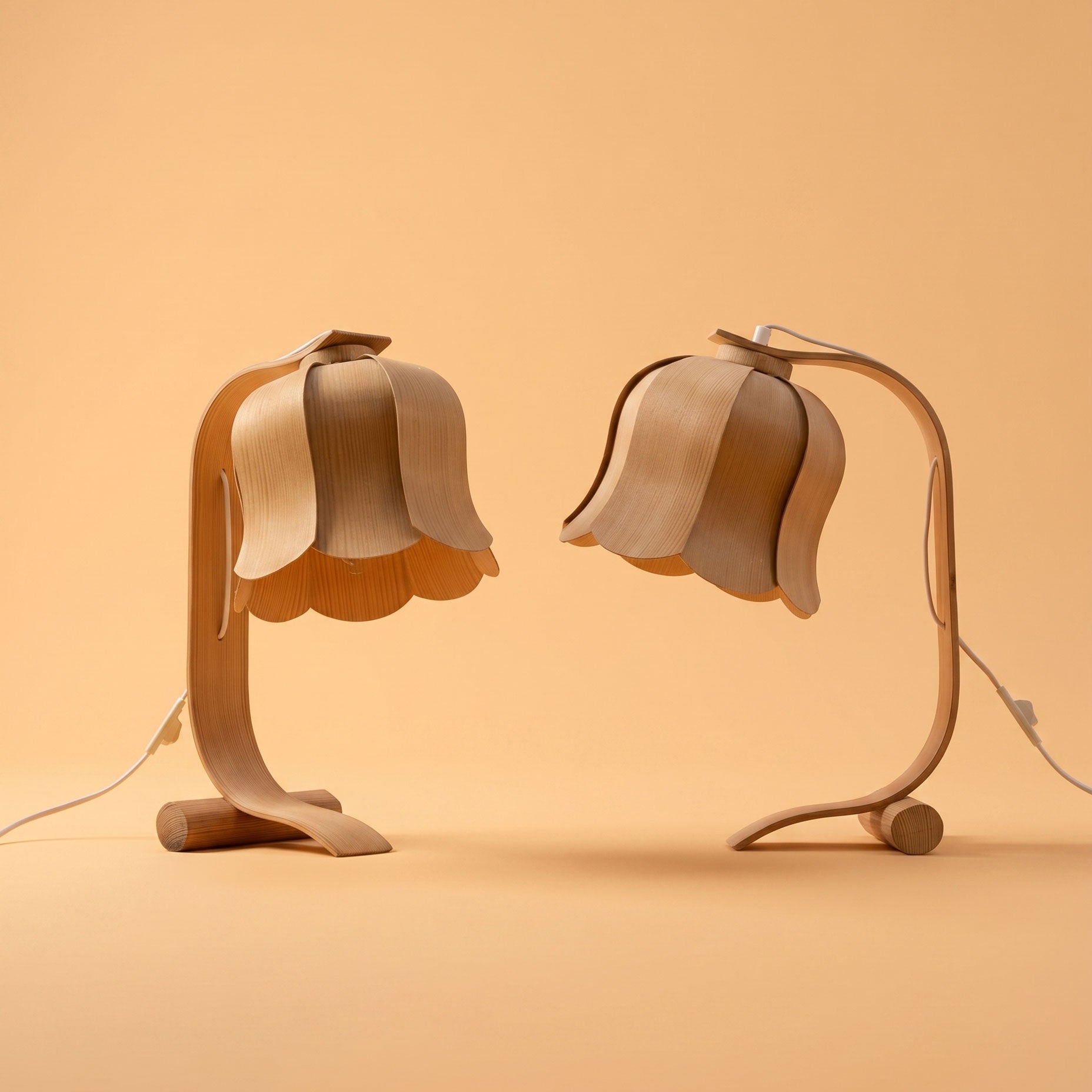 Bluebell Lamp Pair