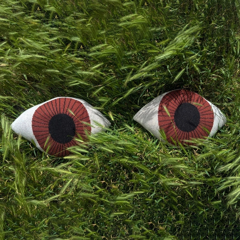 The Face & Hands cushions by Donna Wilson