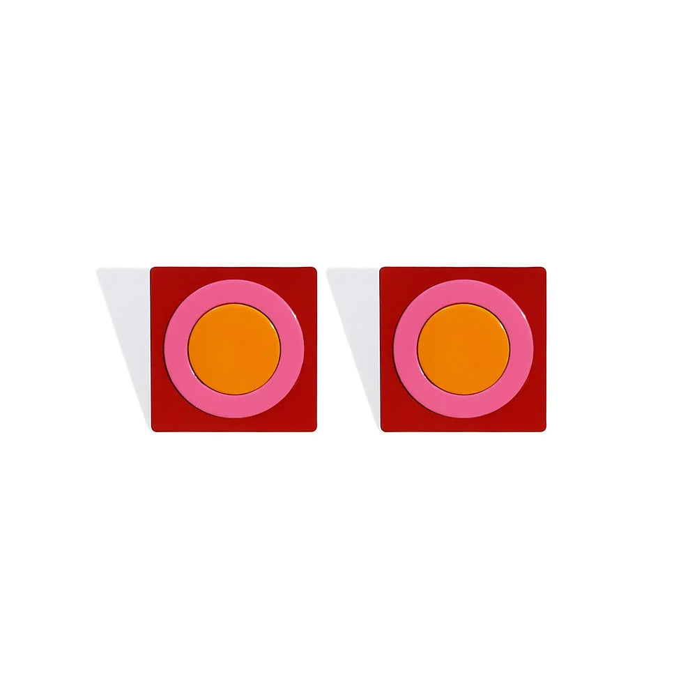 Geometric Earrings by Isuwa