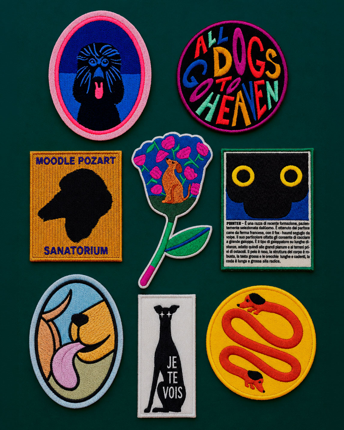 Doggerland Artists Patches by Blazers Blasons
