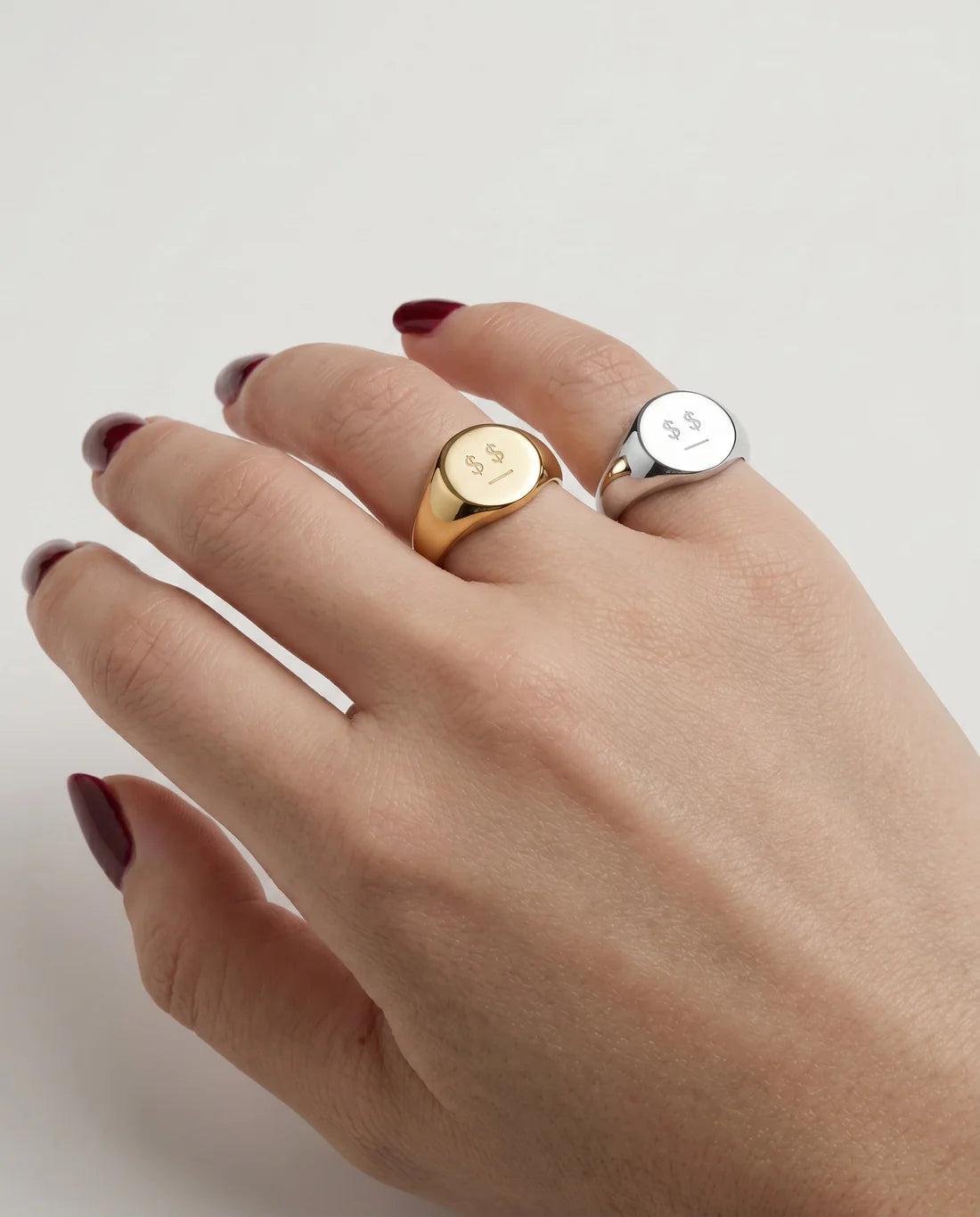 Money Talks Signet Ring by Matter Matters