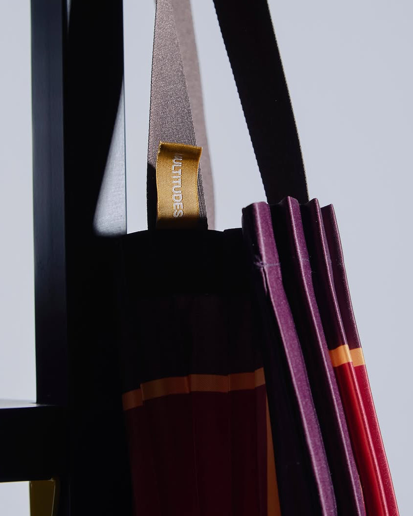 Satin Pleated Bags by Multitudes