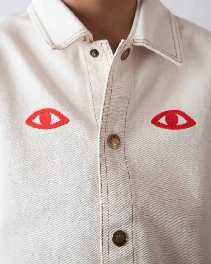 Saudade Denim Jacket by Iris de Moüy - Big Crush