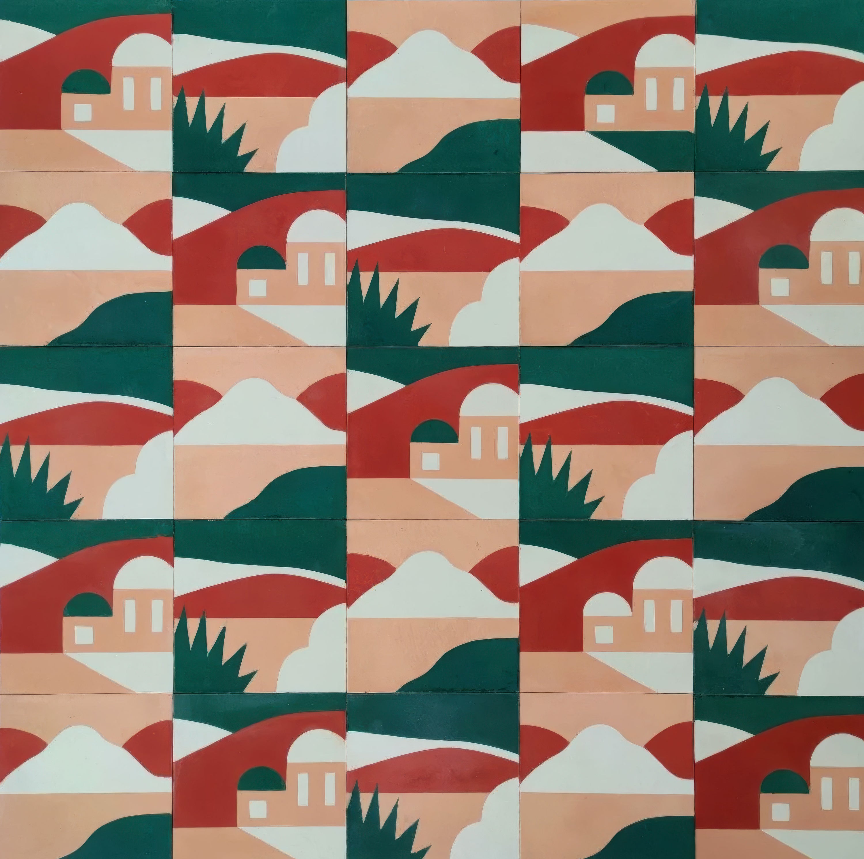 Le Sud Tiles by Clémentine d'Abbundo - César Bazaar