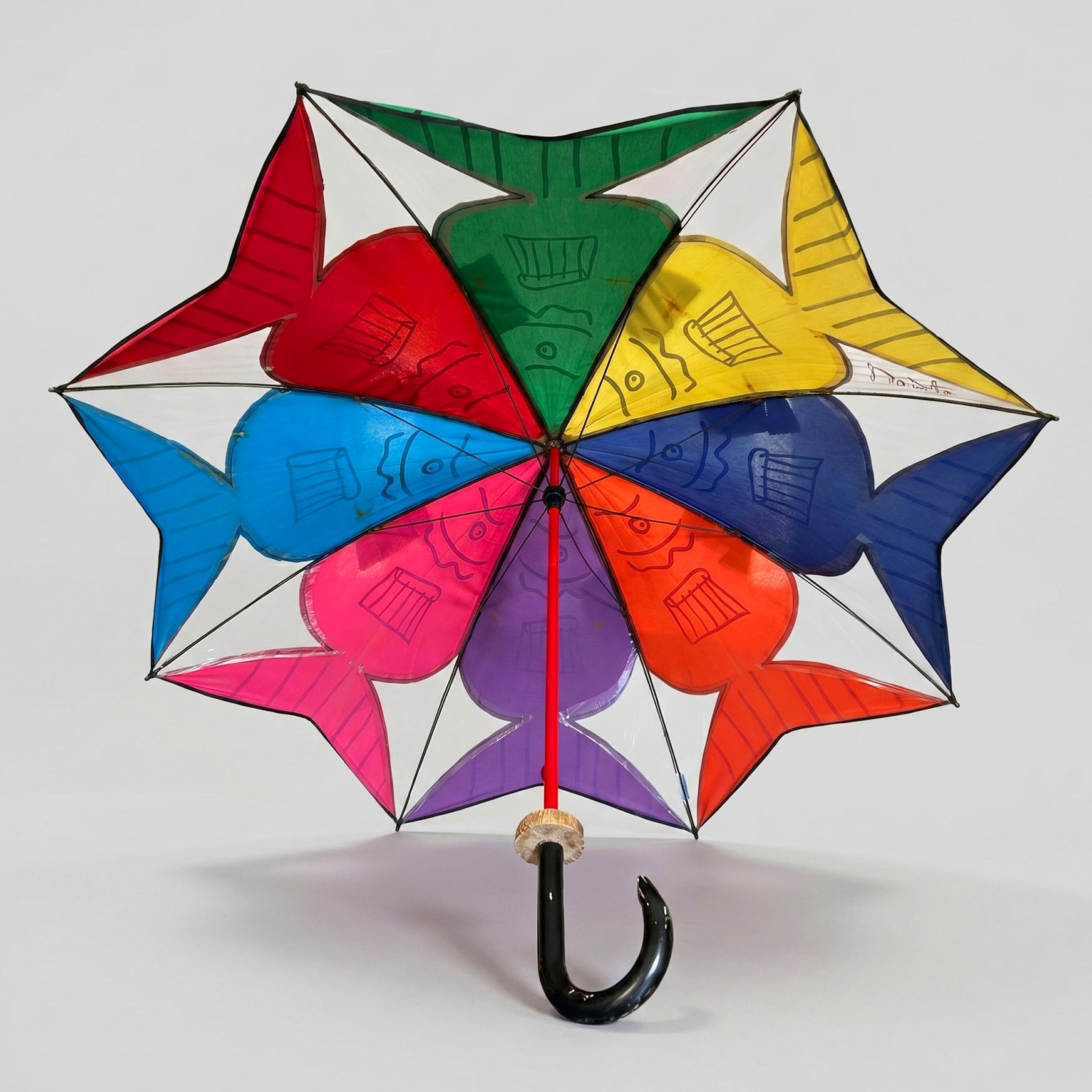 Fish Umbrella by Jean-Charles de Castelbajac - Drouot