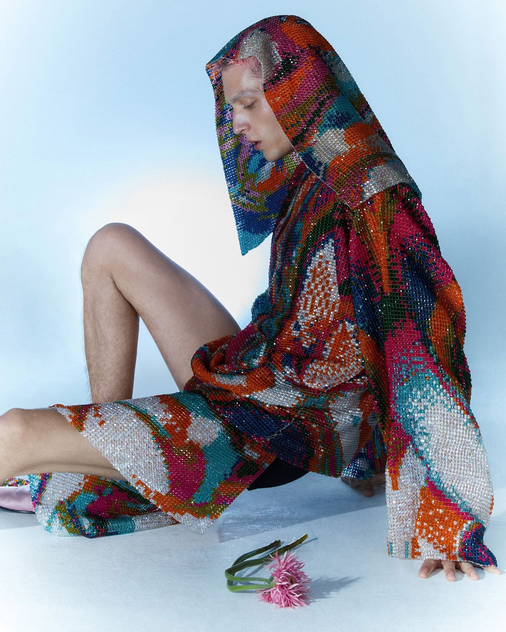 Glass beaded garments by Cindy Kutikova