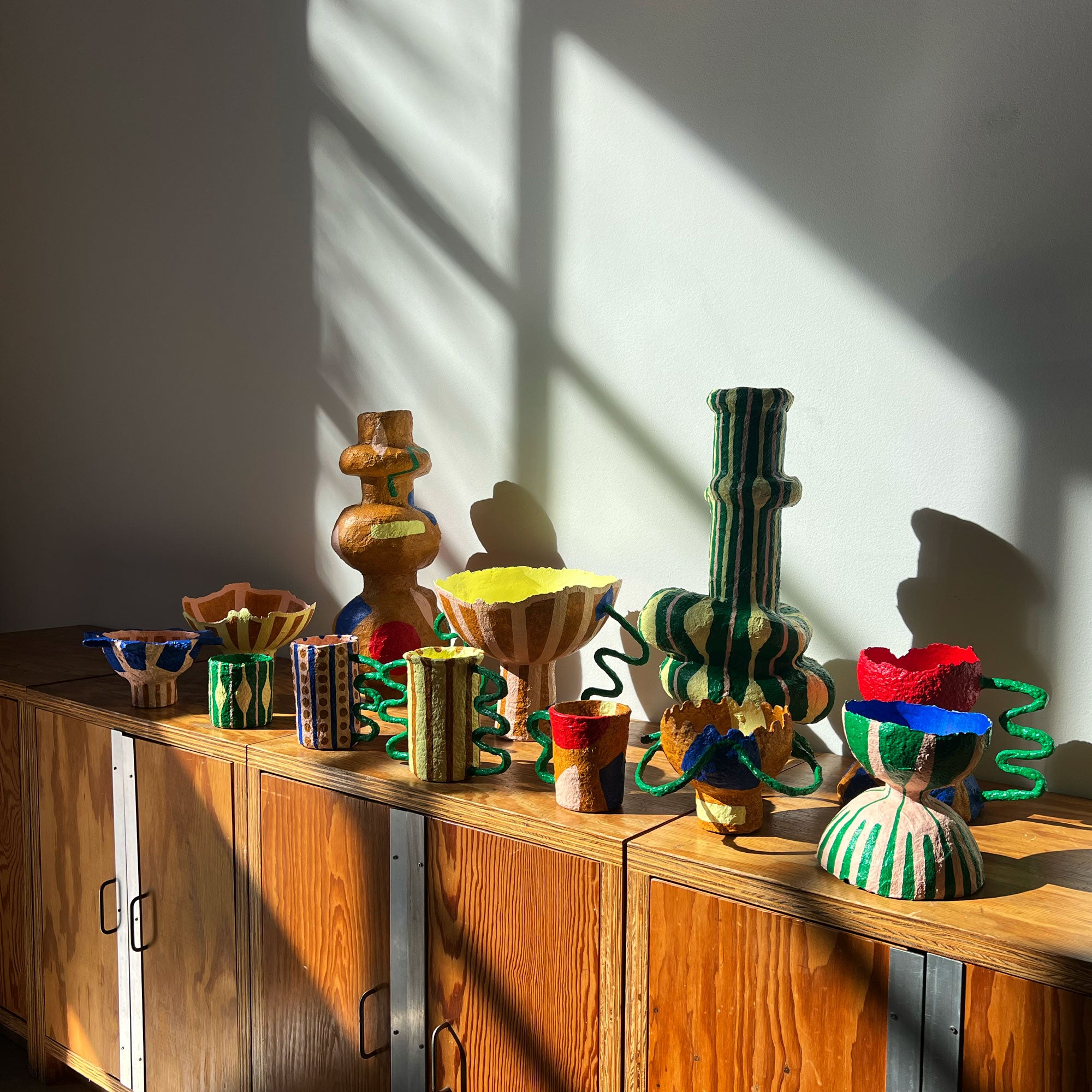 Exit Through The Gift Shop vessels by Meritxell Claverol - Claverol Studio