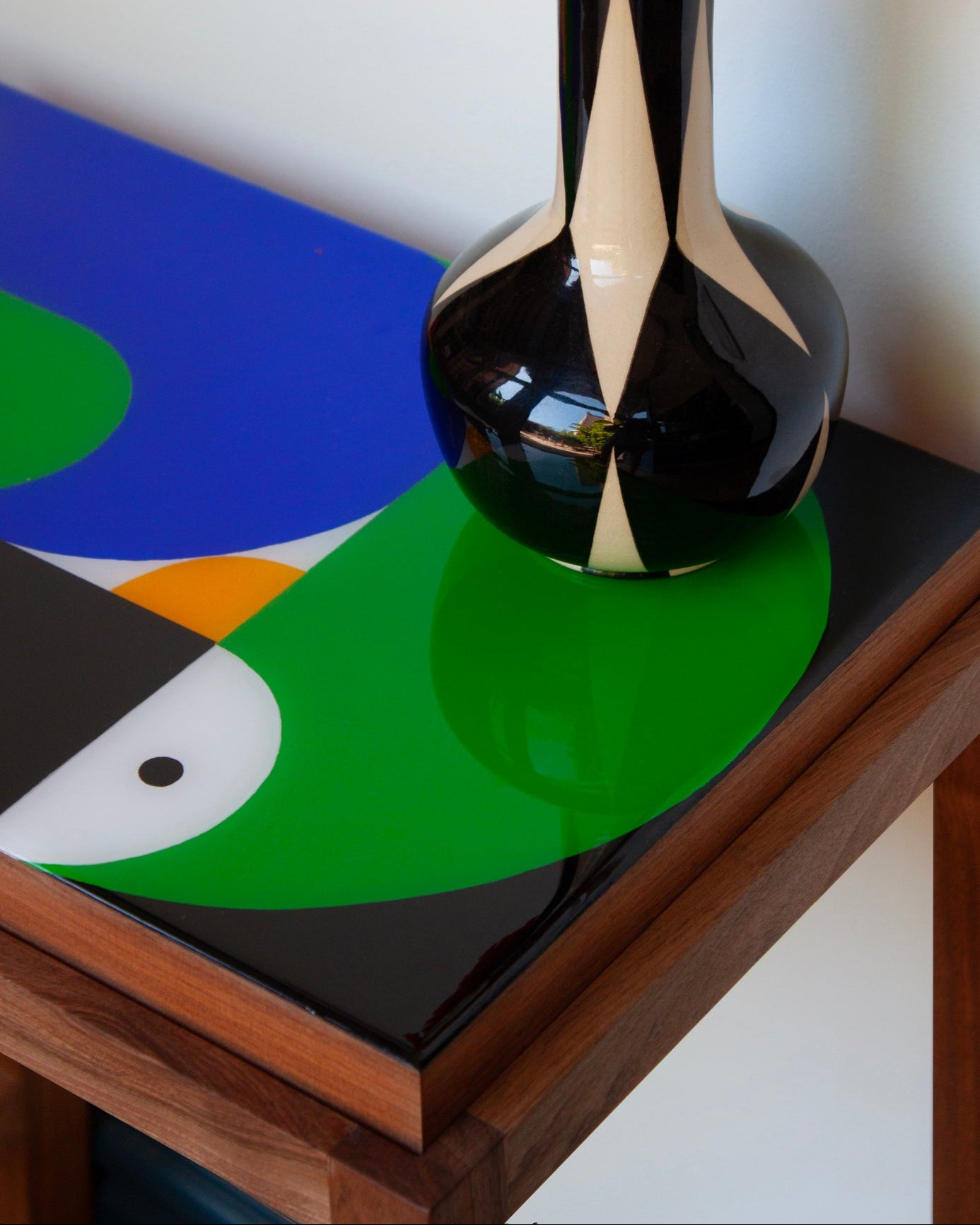 Nested Lines Reversible Console by Malika Favre - Alice Roux