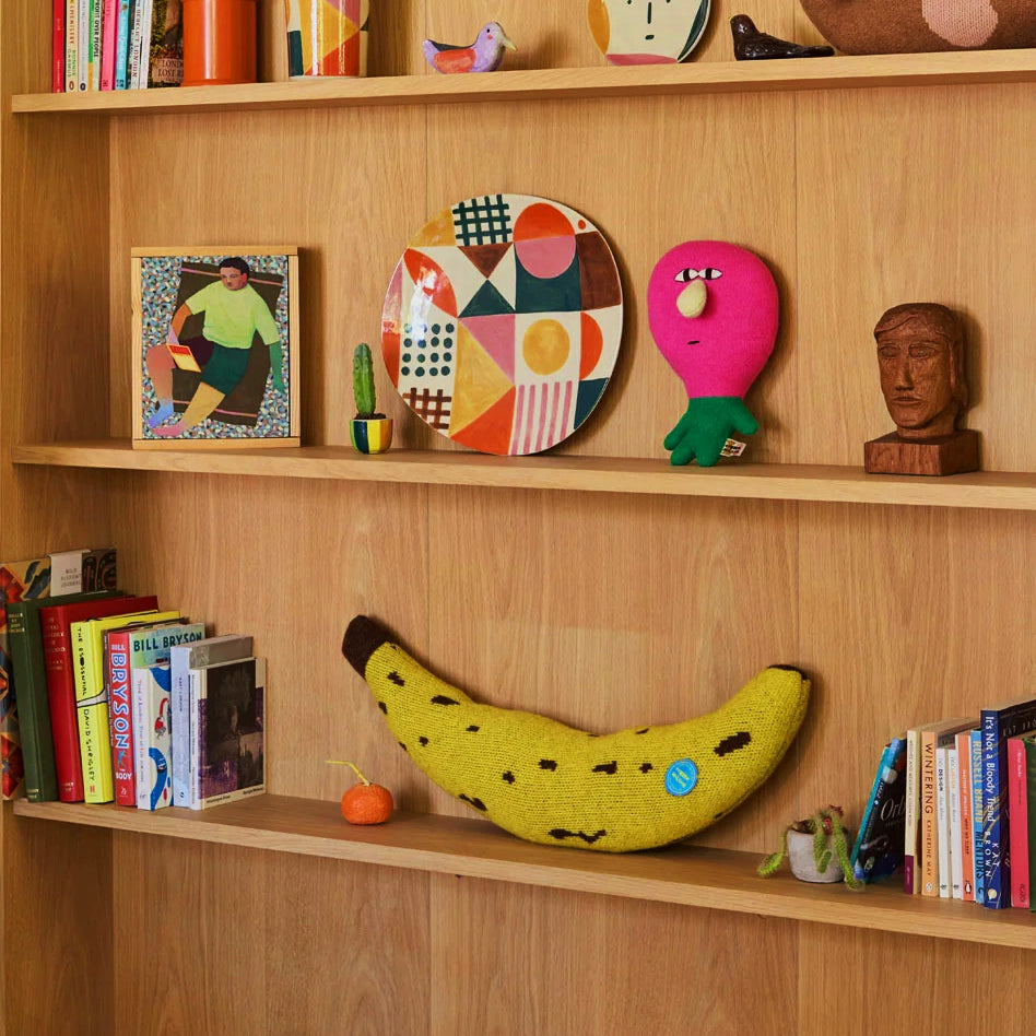 Banana Bolster & cushion by Donna Wilson