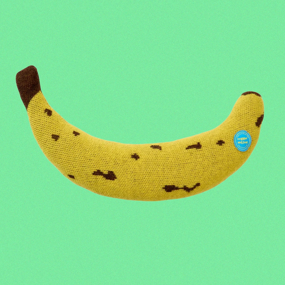 Banana Bolster & cushion by Donna Wilson