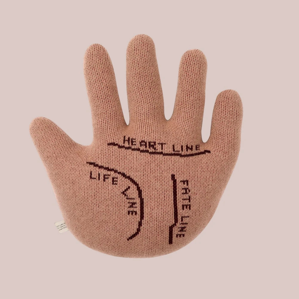 The Face & Hands cushions by Donna Wilson