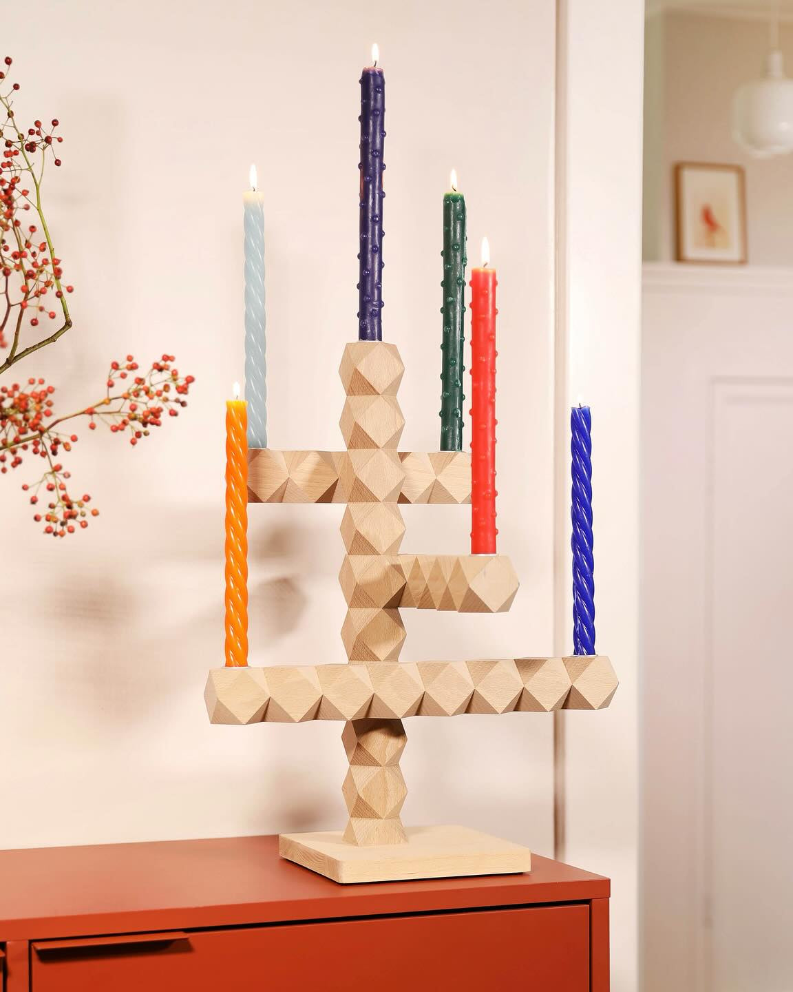 Clean Cut Candleholder by Bertjan Pot - Buro Berger