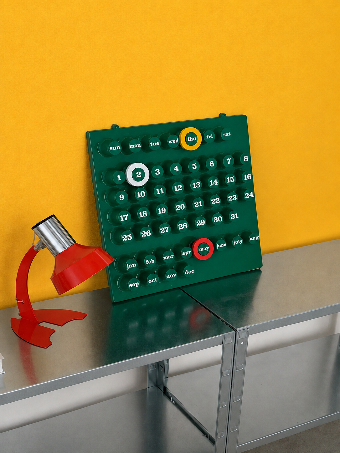 Ring-A-Date Perpetual Calendar by Giorgio Della Beffa - Retrospekt