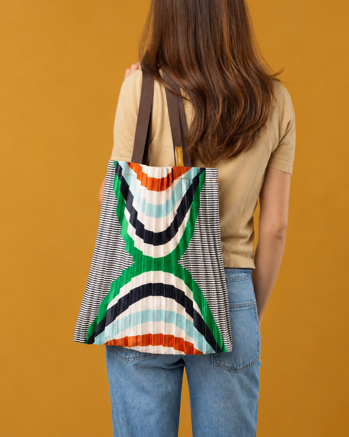 Satin Pleated Bags by Multitudes