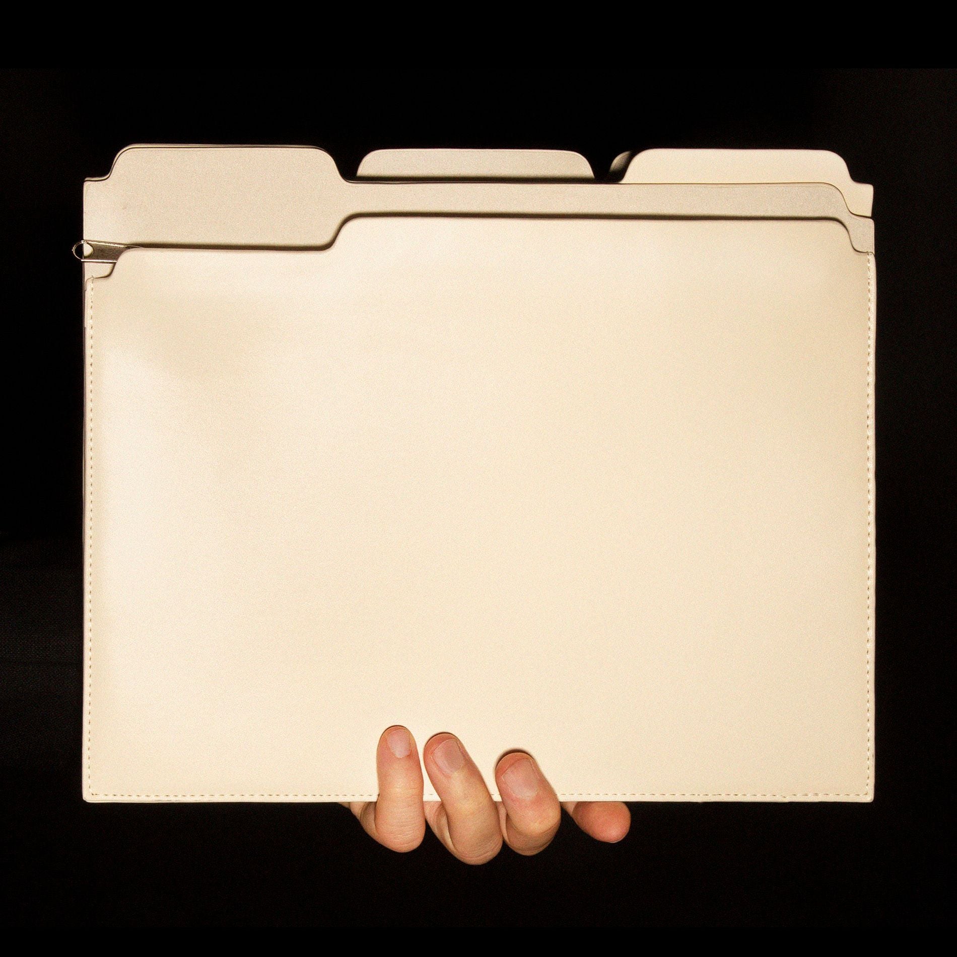 The Manila & Untitled Folder Purses by Nik Bentel