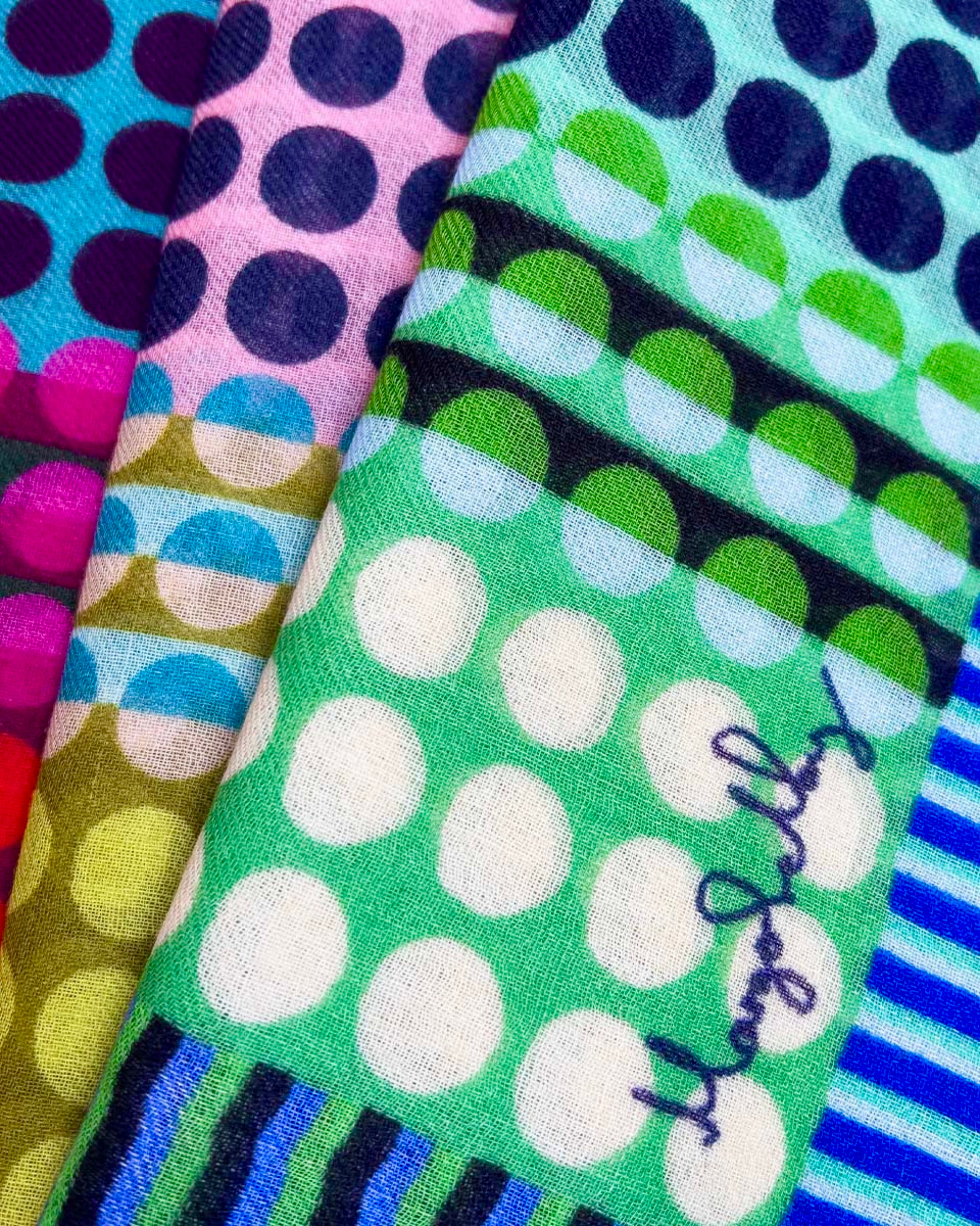 Dot Superfine Scarf by Margo Selby