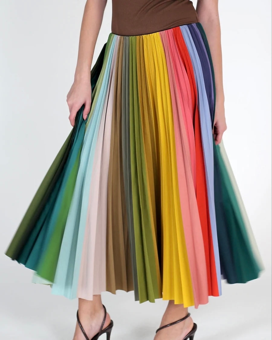 Mineral Pleated Skirt