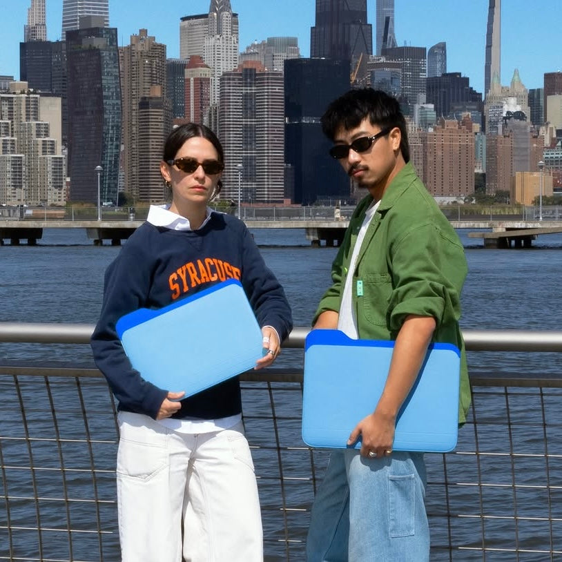 The Manila & Untitled Folder Purses by Nik Bentel