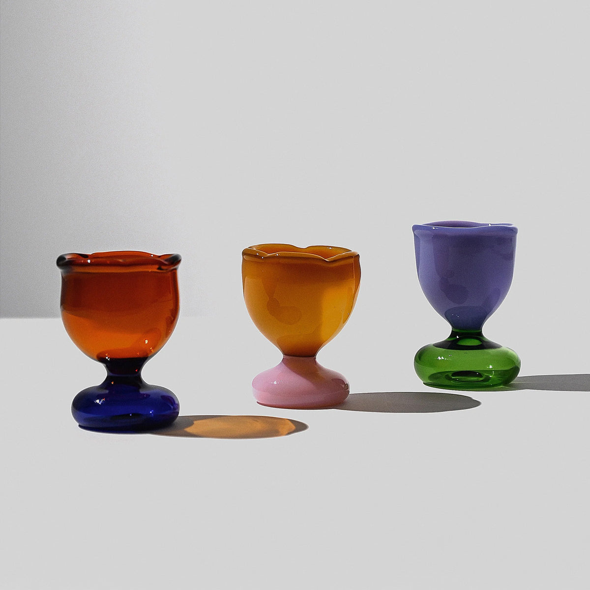 Egg Cup Trio by Ornamental by Lameice