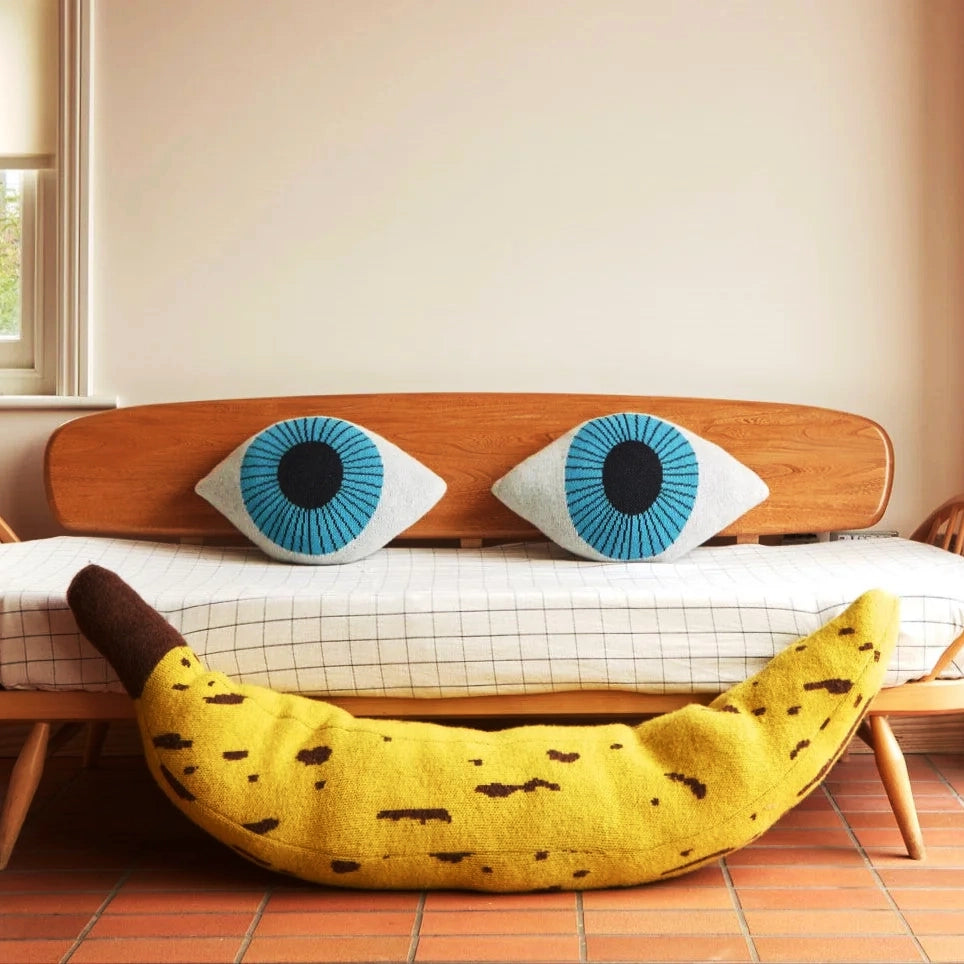 Banana Bolster & cushion by Donna Wilson