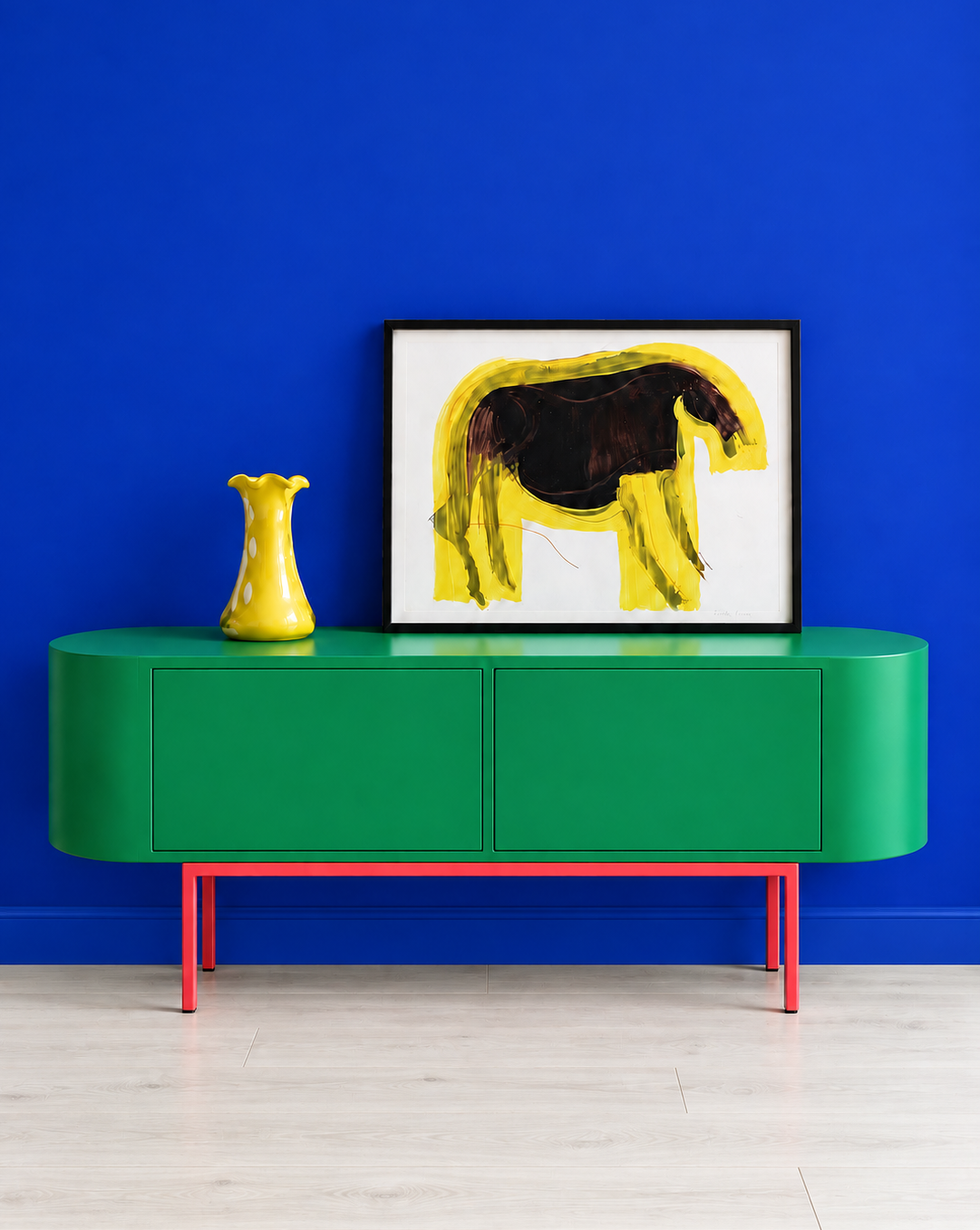 Colour Block Credenzas by Desiva