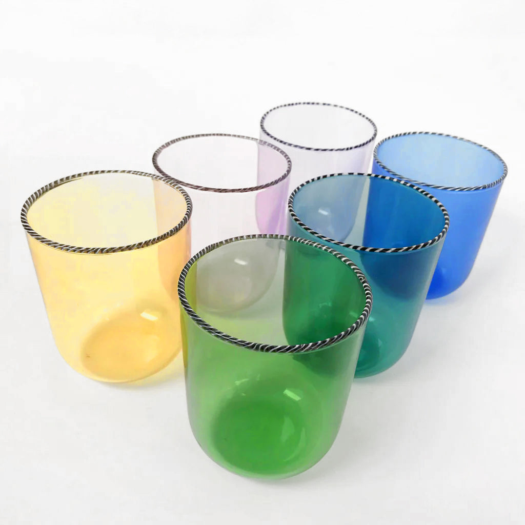 The Rainbow Glass Set by Fredericks & Mae