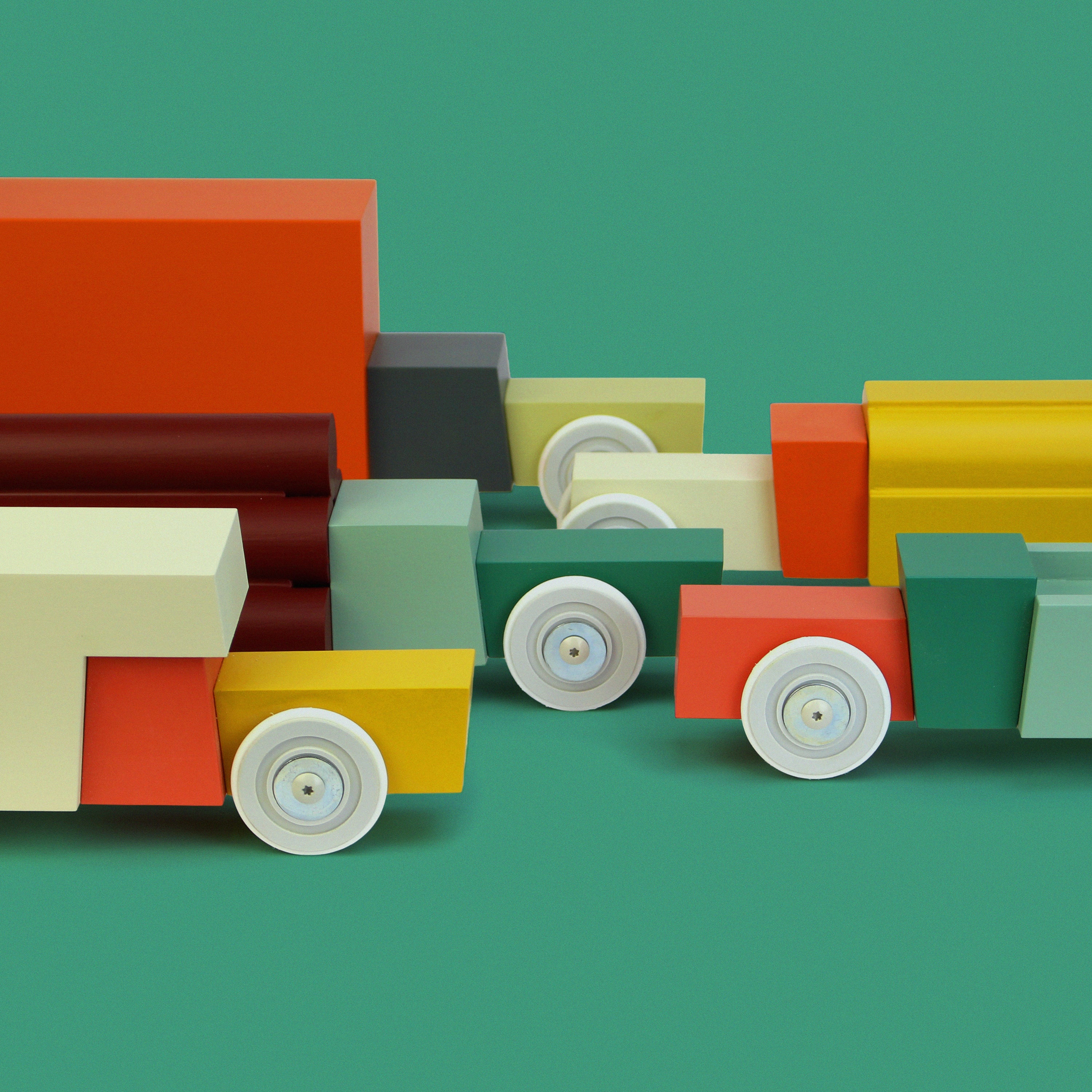 Handmade Tractors & Trucks