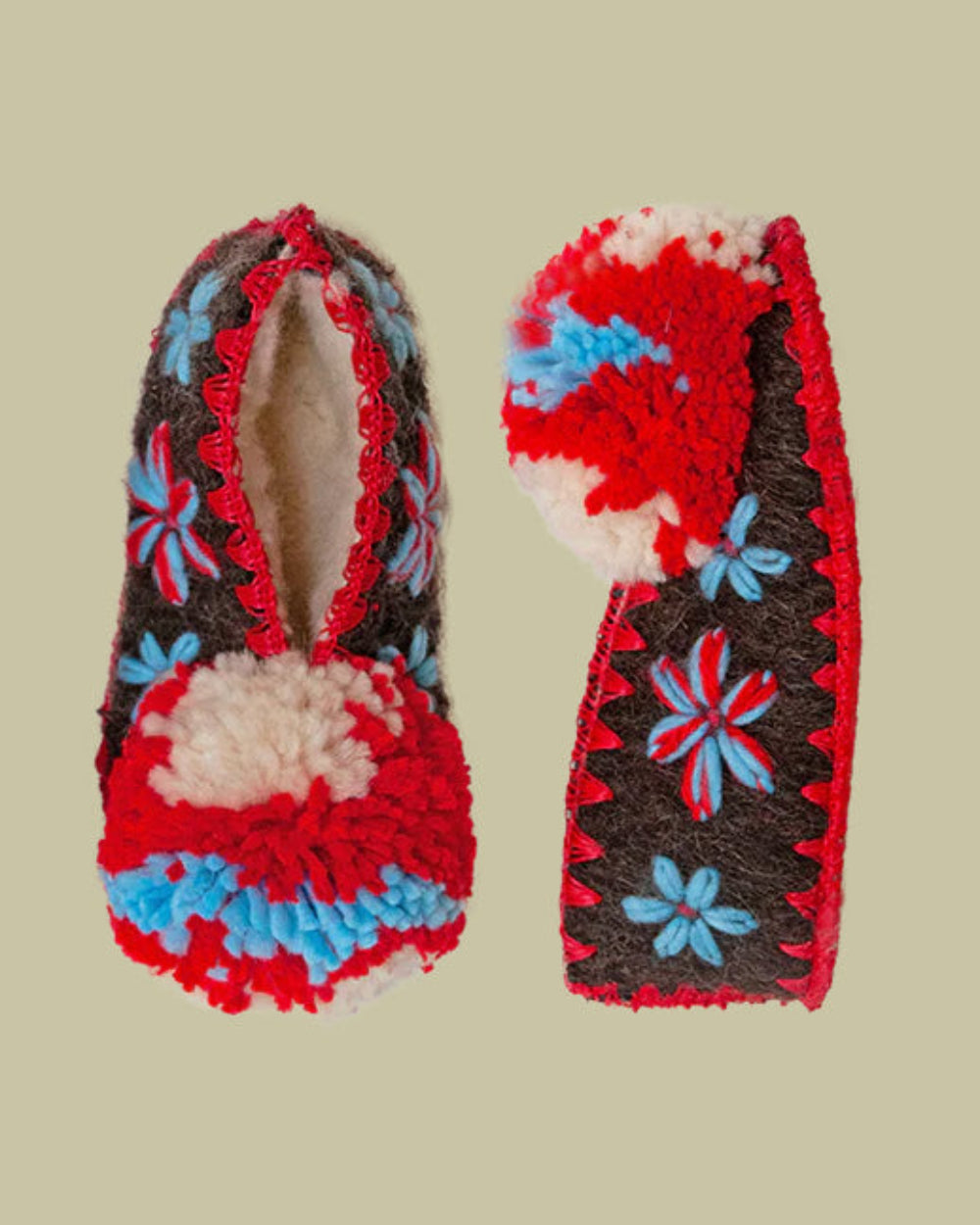 Children's Greek Slippers