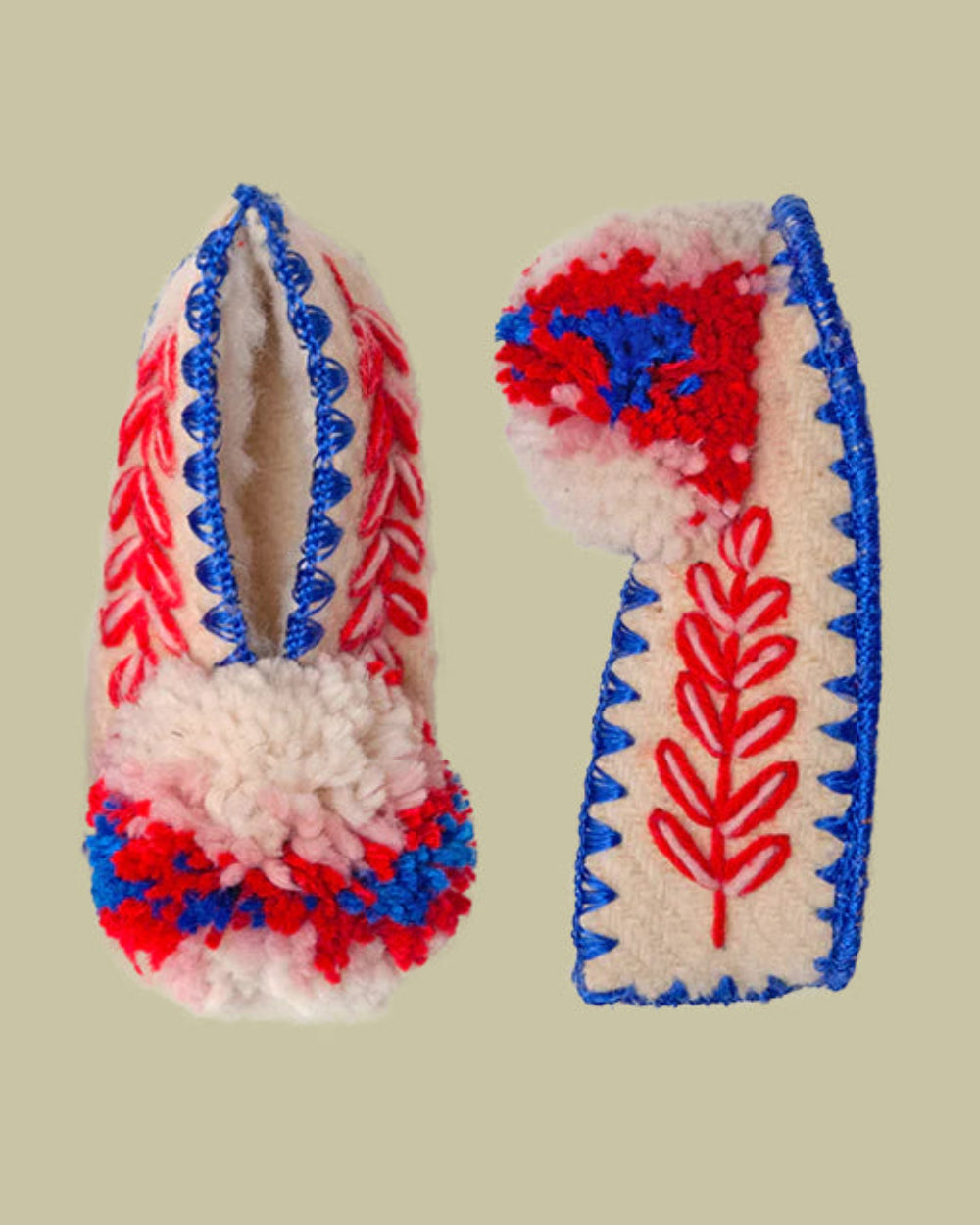 Children's Greek Slippers