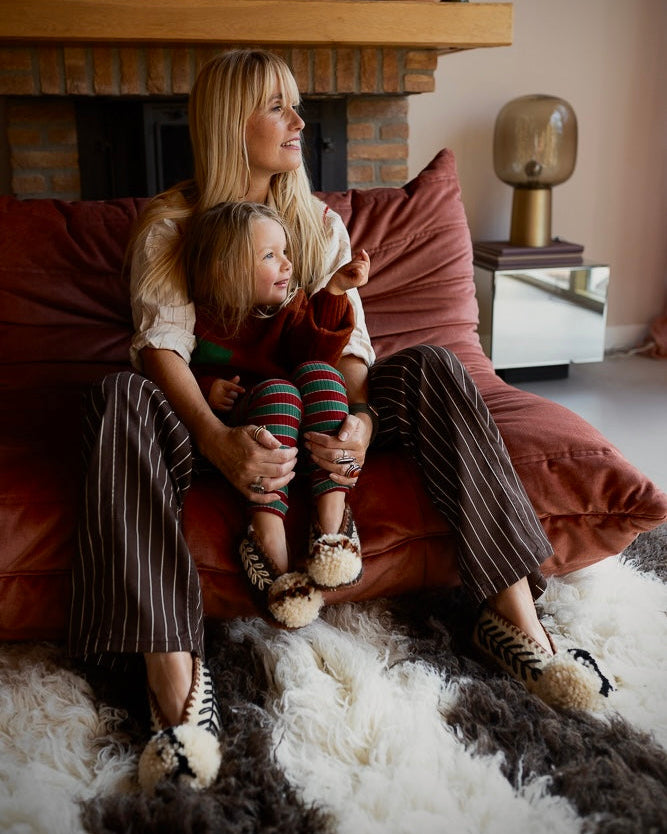 Children's Greek Slippers