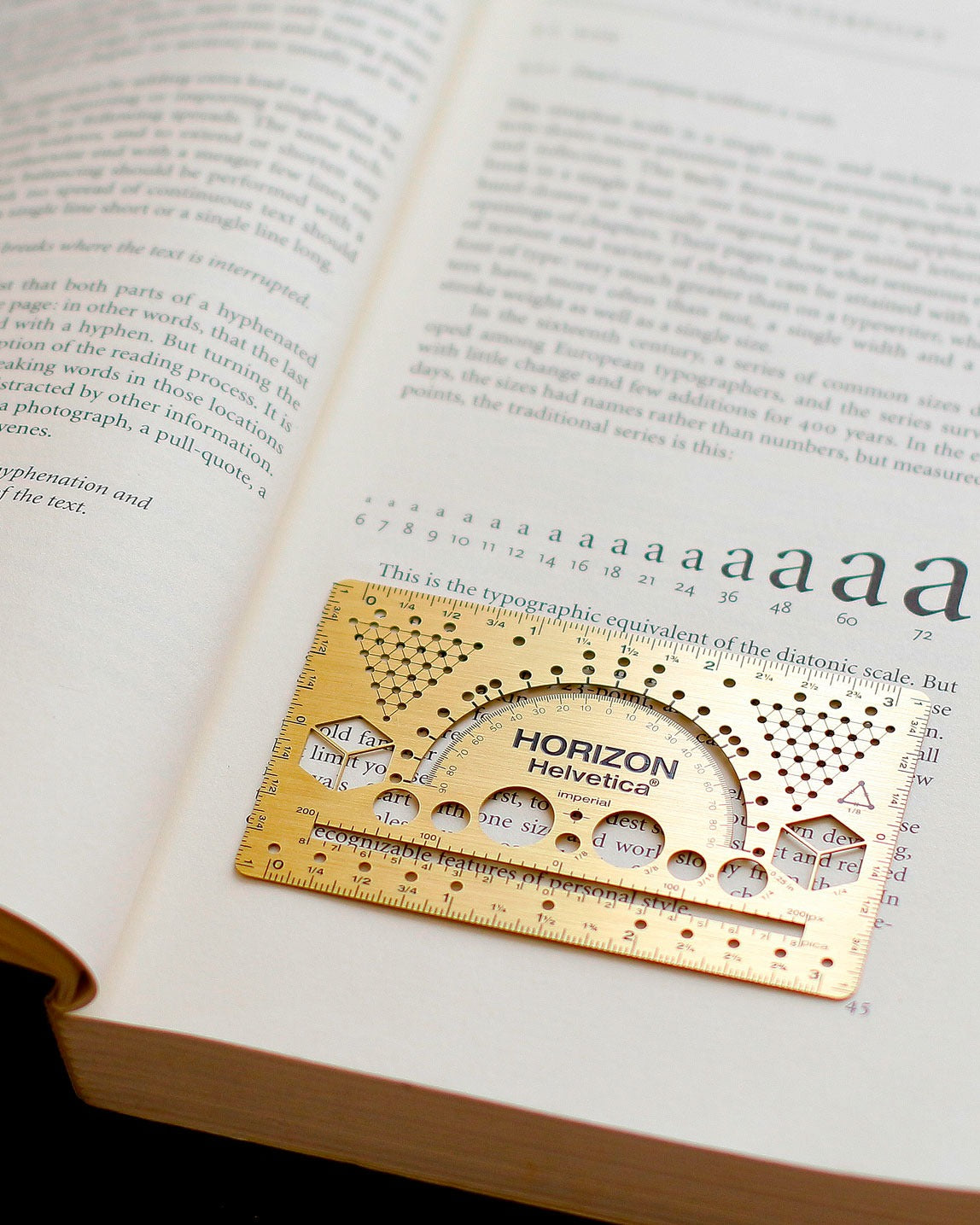 Horizon Helvetica® Ruler by Horizon