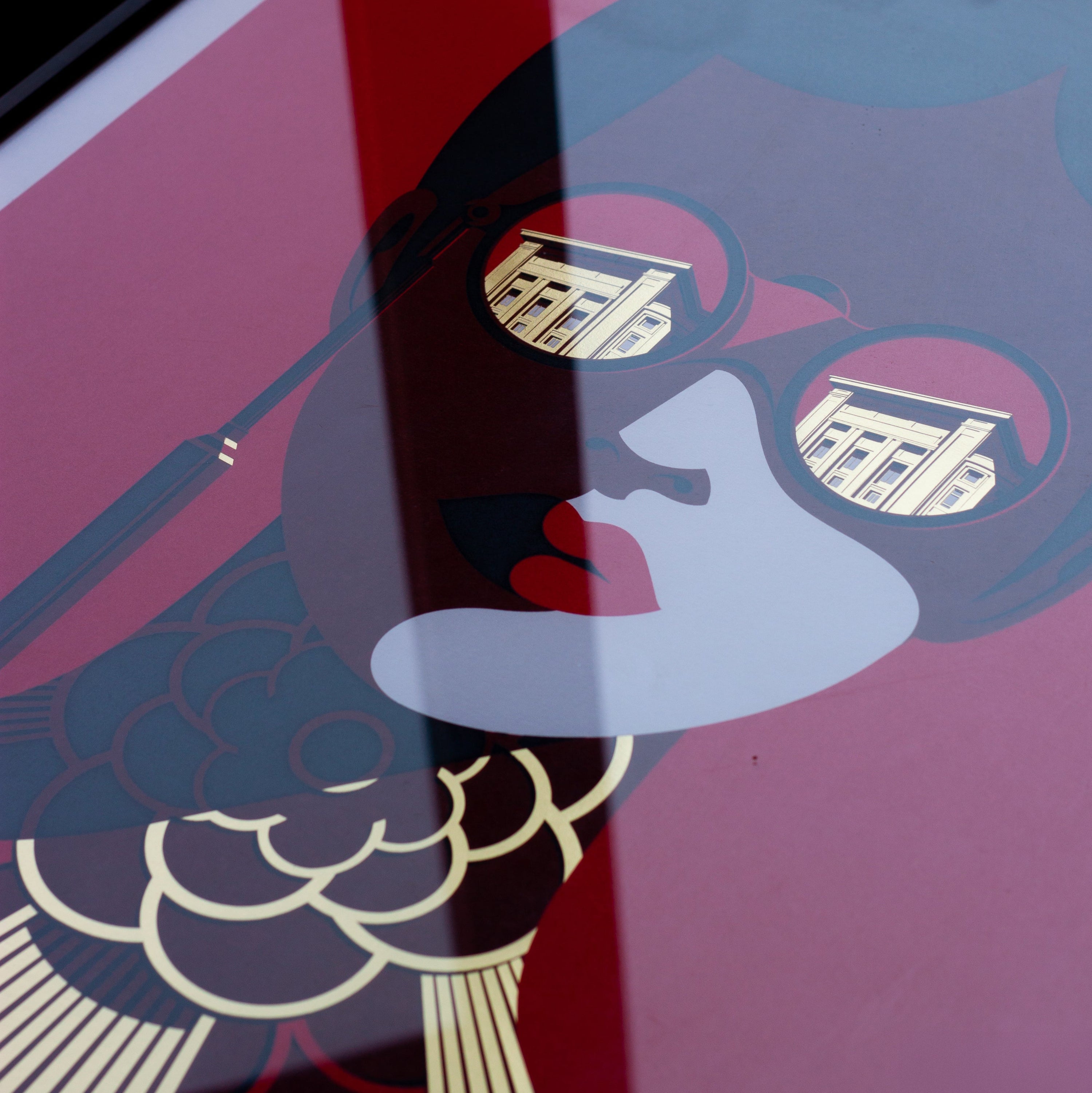 Theatre screen printed series