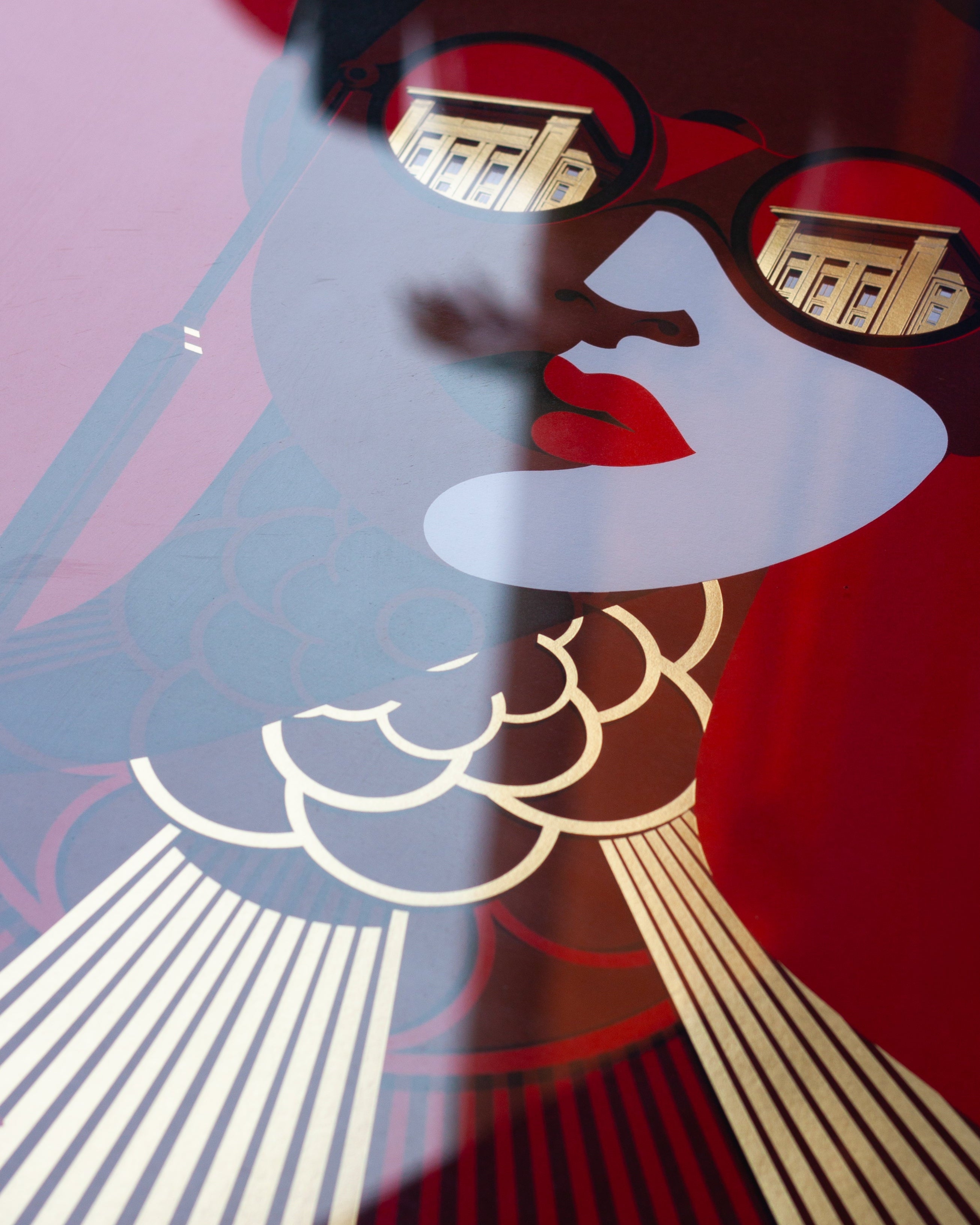 Theatre screen printed series