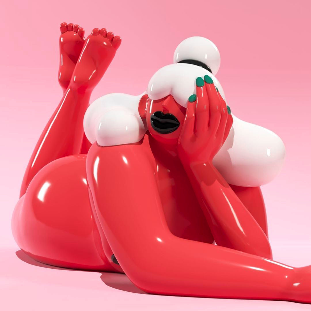 Blossom Figurine by Marylou Faure