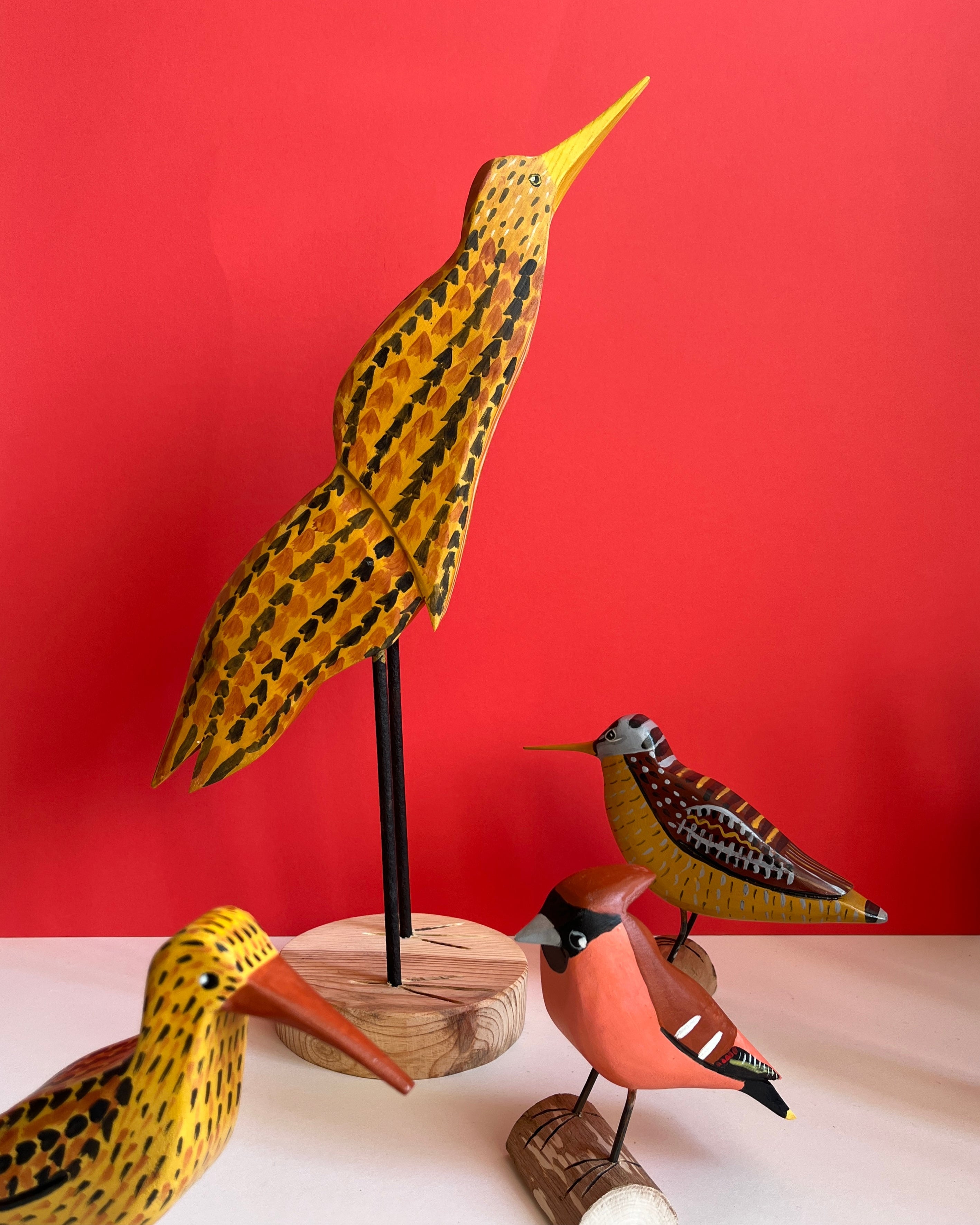 Wooden Birds