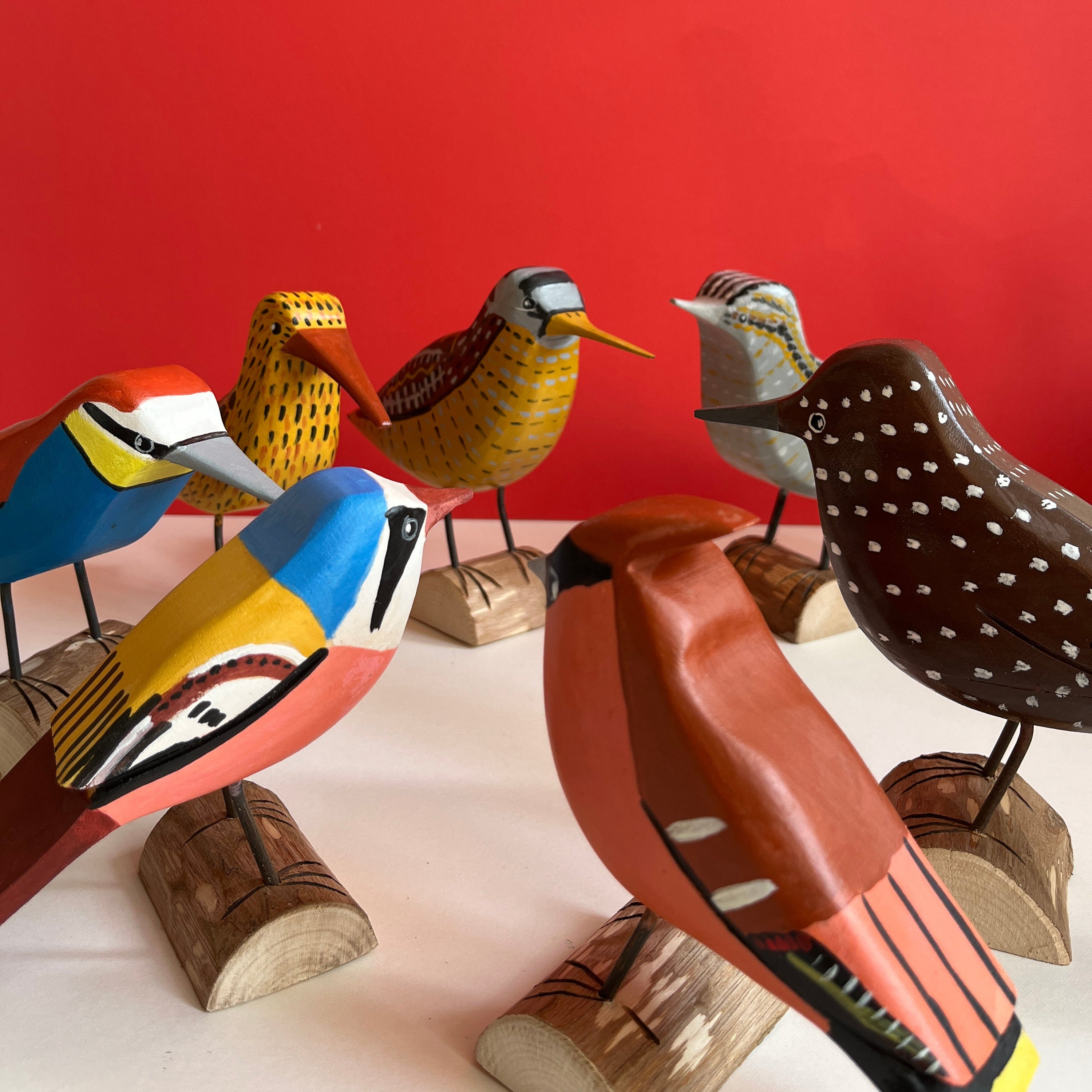 Wooden Birds